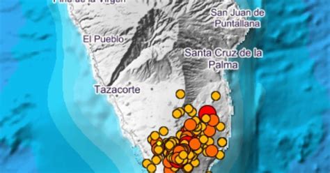 España Los Sismos Bajan A 18 En La Palma Desde La Pasada Medianoche El Mayor De 35 De