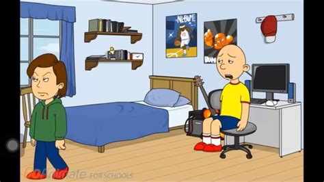 Goanimate Caillou Crying For Minutes Ivy Youtube