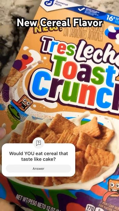 Yo They Made A Tres Leches Cereal 😳 And It Taste Good 8 10 Food Cereal Foodshorts Asmr