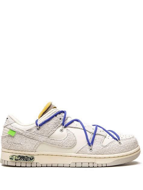 Nike X Off White X Off White Dunk Low Lot 32 Sneakers Farfetch