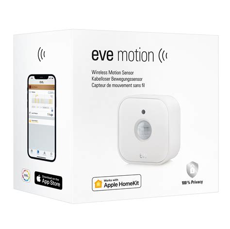 Czujnik ruchu wewnętrzny zewnętrzny Eve Motion Sensor HomeKit Thread