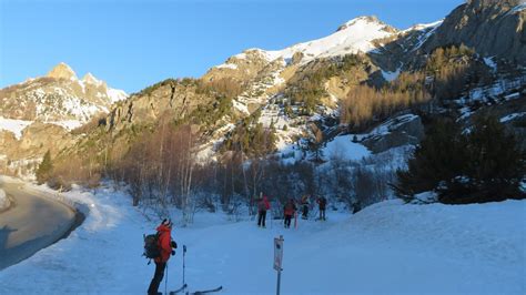 Oserot Monte Anticima Ovest Da Bersezio Sci Alpinismo Pellata A