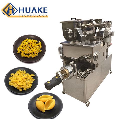 Single Screw Macaroni Extruder Simple And Efficient Pasta Production Line China Pasta Extruder