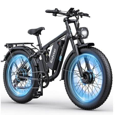 Peak W Dual Motor Mountain Bike For Adults Mph V Ah