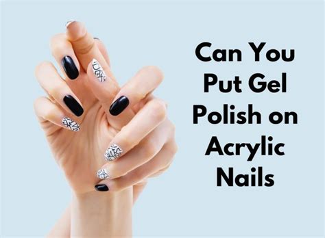 Acrylic Nails With Gel Polish What You Need To Know Nailhow