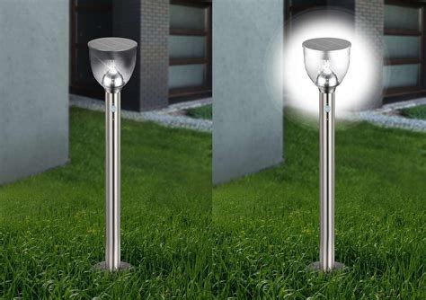 LED Solar Außen Steck Lampe Terrassen Bewegungsmelder Erdspieß