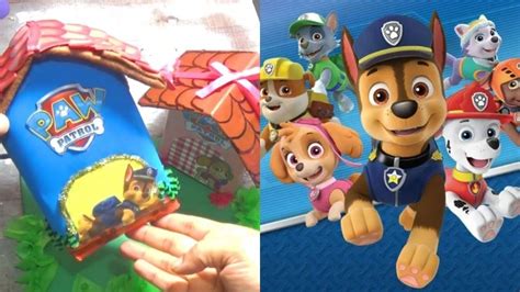 Dulceros De Paw Patrol Con Material Reciclado Tutorial F Cil Con Botes