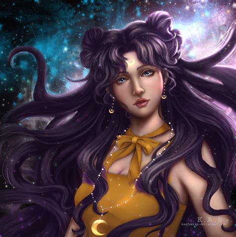 ArtStation - KAS - Luna (Sailormoon - Fanart)