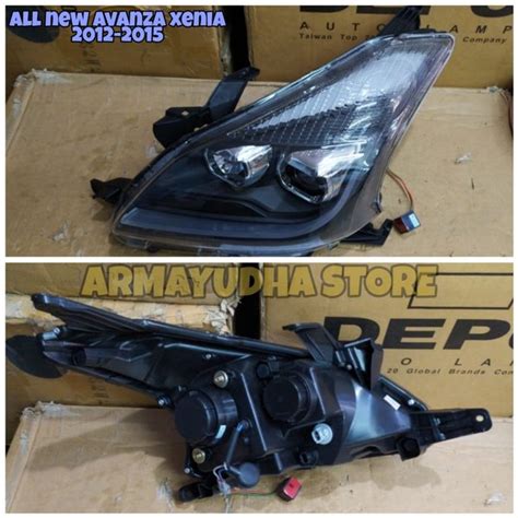 Jual Headlamp Lampu Depan Projector Projie Toyota All New Avanza