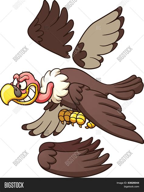 13cm X 11cm Cartoon Anime Bird Vulture Funny Car Sticker Window