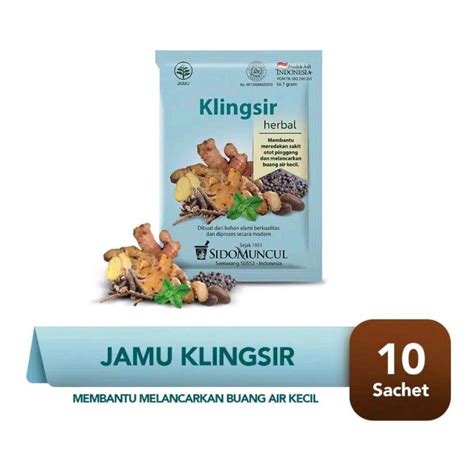 Jual Sidomuncul Jamu Serbuk Klingsir S Gr Shopee Indonesia