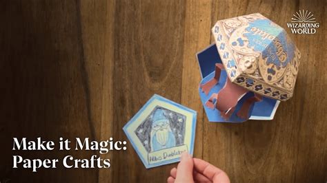 D I Y Harry Potter Paper Crafts Make It Magic YouTube