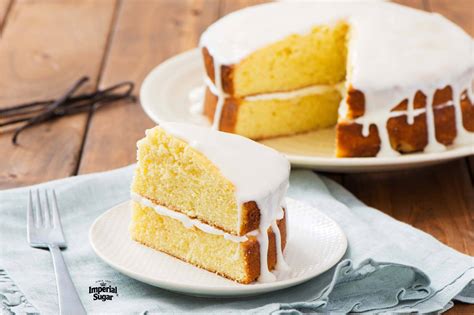 Classic Yellow Vanilla Cake Imperial Sugar