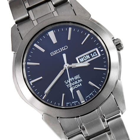 SEIKO Titanium SGG729 SGG729P1 Blue Dial Chronospride