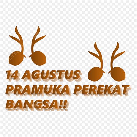 Pramuka Vector Hd PNG Images Tuna Kelapa Design 60 Tahun Pramuka