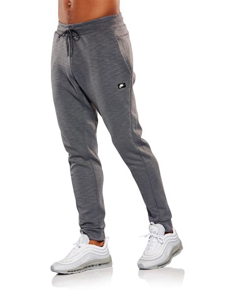 Mens Grey Nike Optic Joggers Life Style Sports