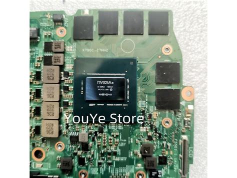 For Dell G3 3590 Laptop Motherboard Wsrf6u I7 9750h Cpu N18e G0 A1