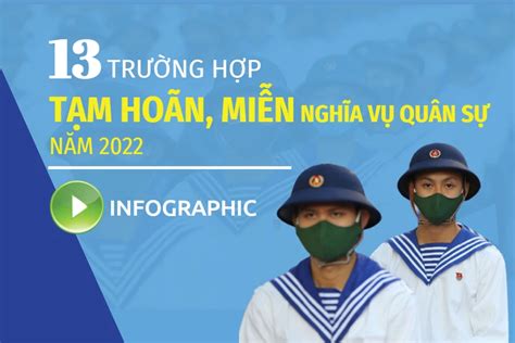 13 Trường Hợp Tạm Hoãn Miễn Nghĩa Vụ Quân Sự Năm 2022 Báo Pháp Luật