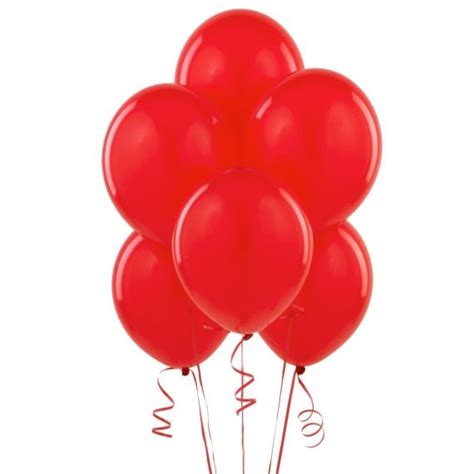 Ballons Rouge Pas Cher En Latex Cm Ballon Gonflable Badaboum