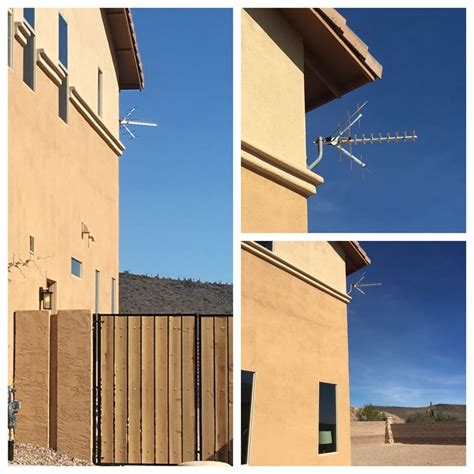 Outdoor HDTV antenna installation on this new built home in Vistancia, Peoria, AZ. www ...