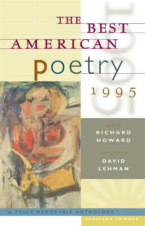 The Best American Poetry Ebook By Richard Howard David Lehman