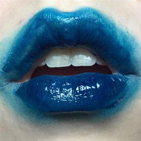 Blue Lip Gloss