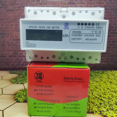 Jual Kwh Meter Phase Digital Kwh Meter Phase Digital Fort