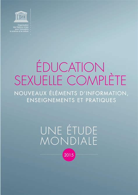 Pdf Ducation Sexuelle Compl Te Unesdoc Unesco Org Images