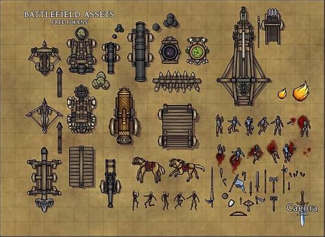 Battlefield Assets Caeora Tabletop Rpg Maps Dungeon Maps Fantasy Map Making