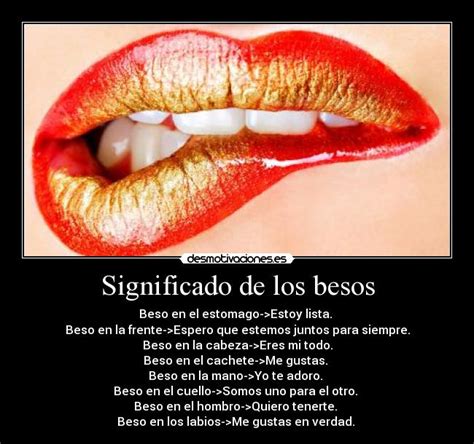 Significado De Los Besos Imagui