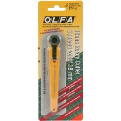 OLFA 18mm Rotary Cutter RTY 4 9657 The Wee Fabric Shop New