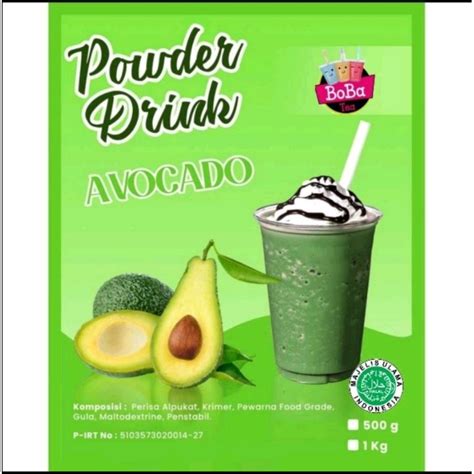 Jual Kg Reguler Bubuk Minuman Rasa Avocado Rasa Alpukat Kg