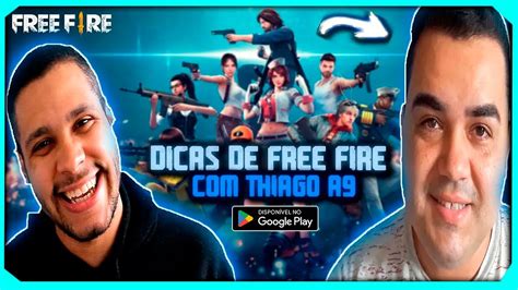 FREE FIRE DICAS PARA JOGAR MELHOR NO JOGO THIAGO A9 EP09 JOGA