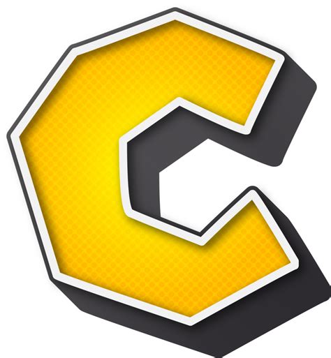 super comic cartoon alphabet letter   png