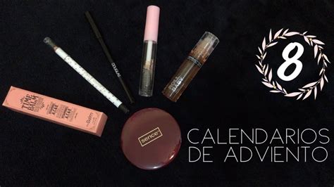 CALENDARIOS de adviento de maquillaje DÍA 8 YouTube