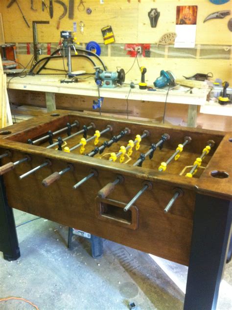 foosball table - FineWoodworking