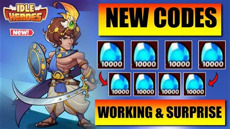 All New IDLE HEROES REDEEM CODES 2023 IDLE HEROES CODES 2023