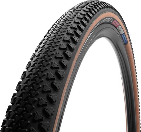 Opona rowerowa zwijana gravel Aventura 700x38C Vredestein czarny brąz