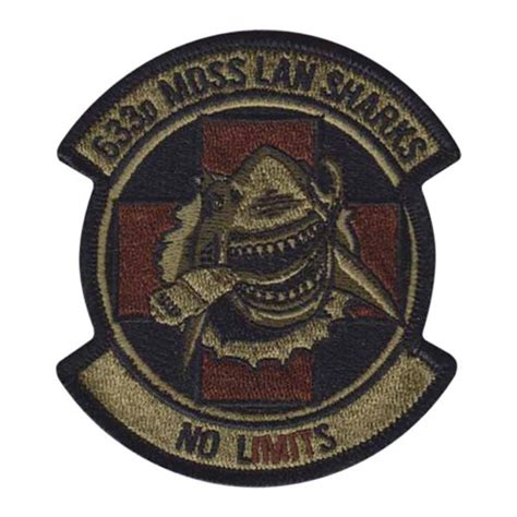 633 MDSS Lan Sharks OCP Patch 633rd Logistics Readiness Squadron Patches