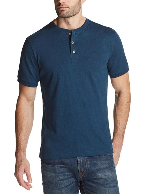 Weatherproof Vintage Mens Short Sleeve Heathered Henley Shirt Walmart