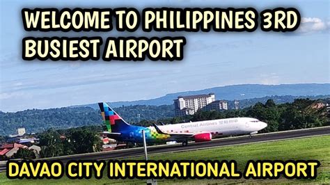 Welcome To 3rd Busiest Airport In The Philippines Called Davao City