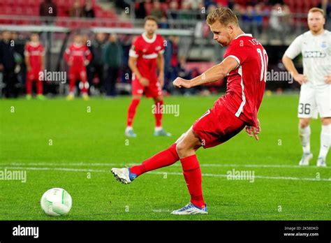 Alkmaar Dani De Wit Of Az Scores During The Uefa Conference League