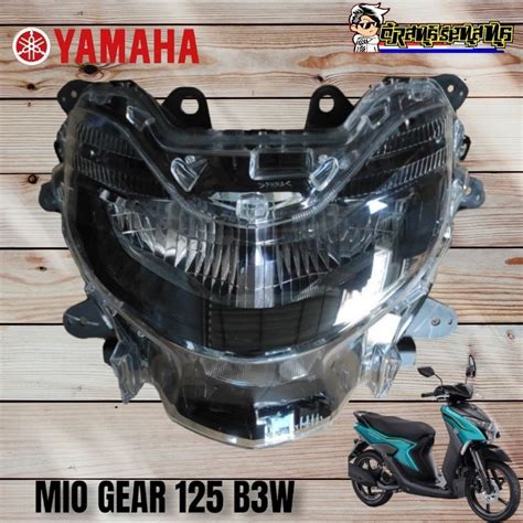 Jual Lampu Depan Reflektor Yamaha Gear B W Original Shopee Indonesia