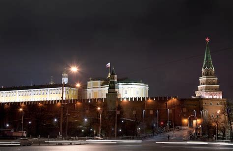 Premium Photo | Towers of Moscow Kremlin at night