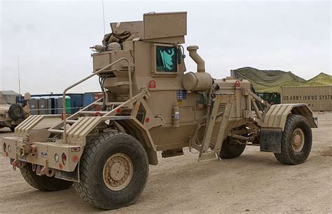 Husky Chubby System Mine Ieds Detection Clearing Vehicle Technical Data