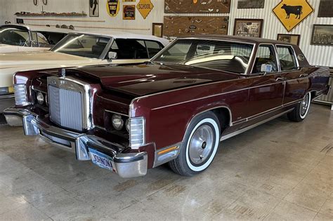 No Reserve 1979 Lincoln Continental Town Car For Sale On Bat Auctions Sold For 9 000 On