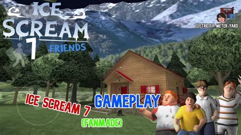 Ice Scream 7 Friends Lis Gameplay 1 Fanmade Ghost Mode