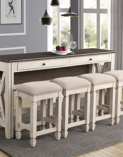 Sofa Console Table With Stools | Cabinets Matttroy