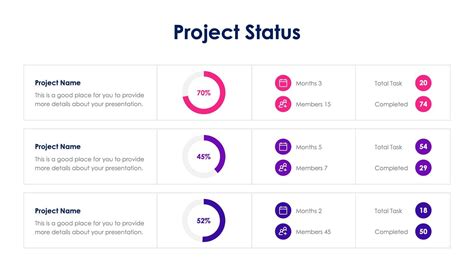 Project Status Slide Infographic Template S04202343 Infografolio