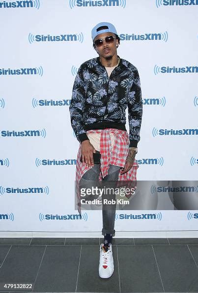 August Alsina Visits At Siriusxm Studios On July 1 2015 In New York